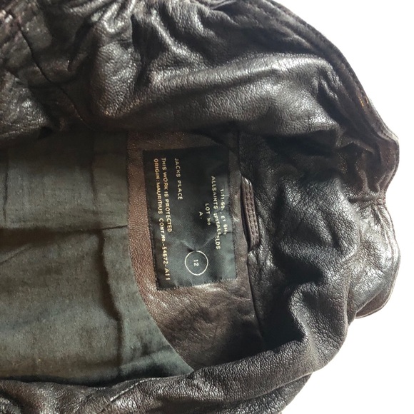 Leather jacket - Picture 1 of 4